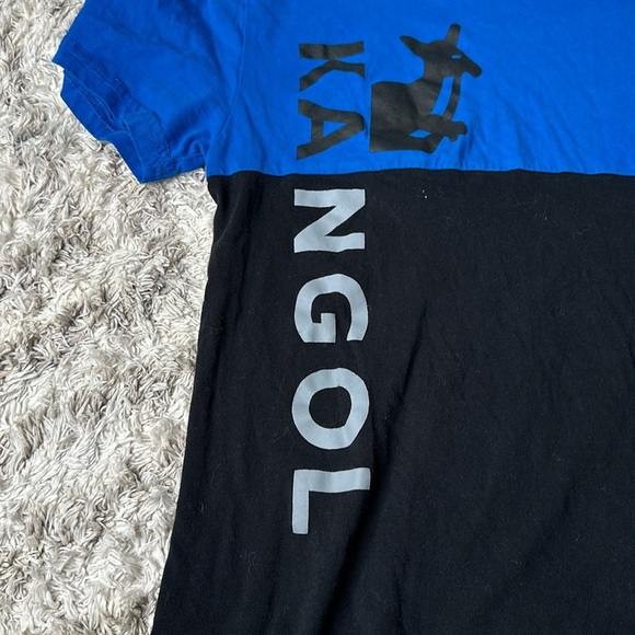 Medium youth boys KANGOL Med, born British raised on the streets of NY tee - Picture 2 of 4